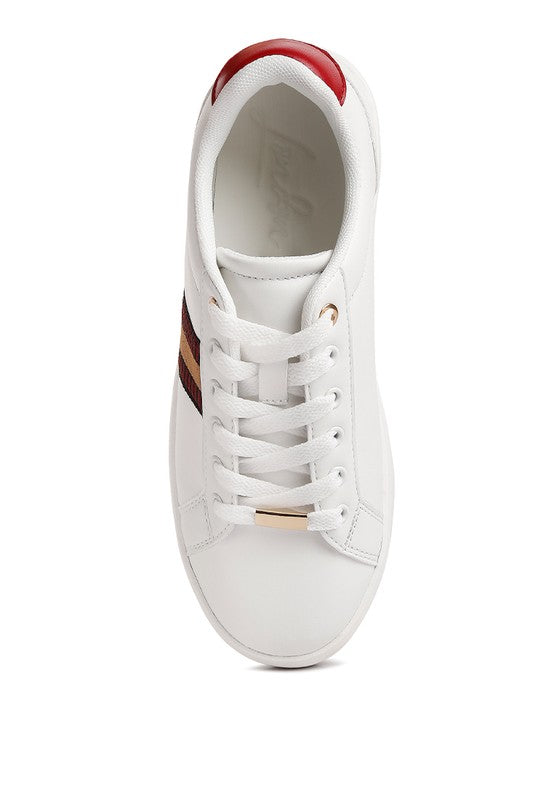 FREEDOM Embroidery Detail Sneakers