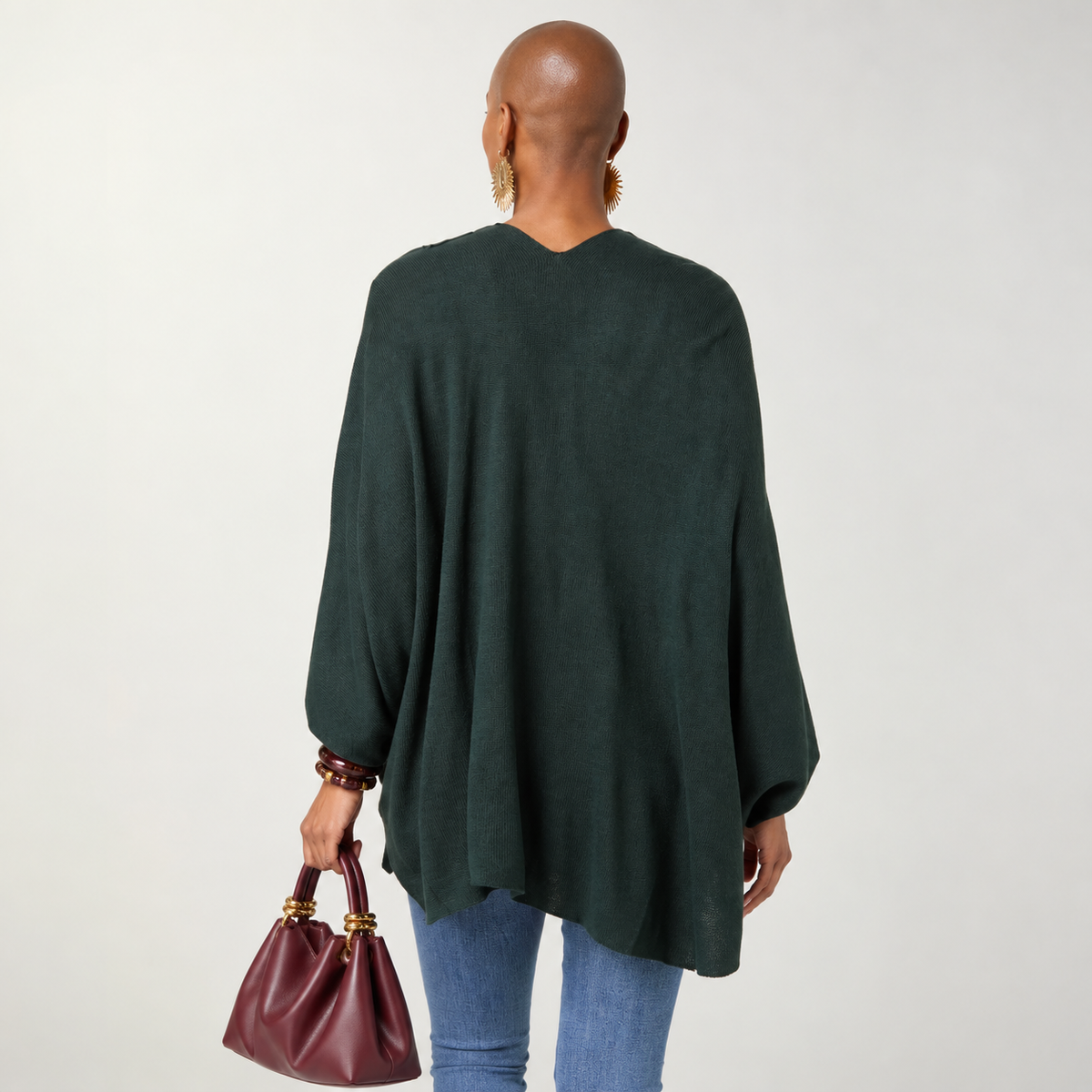 Tabitha Pull Thru Wrap Fall Green