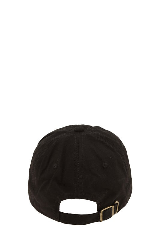 V Buckle Baseball CAP