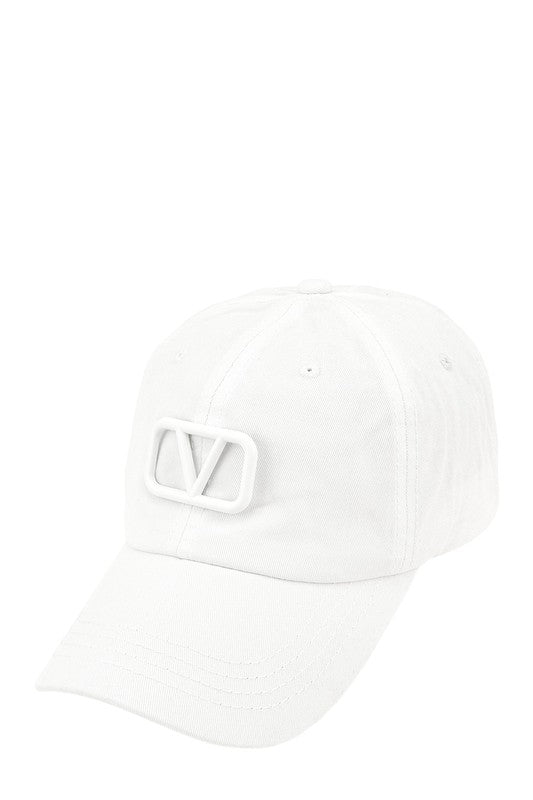 V Buckle Baseball CAP
