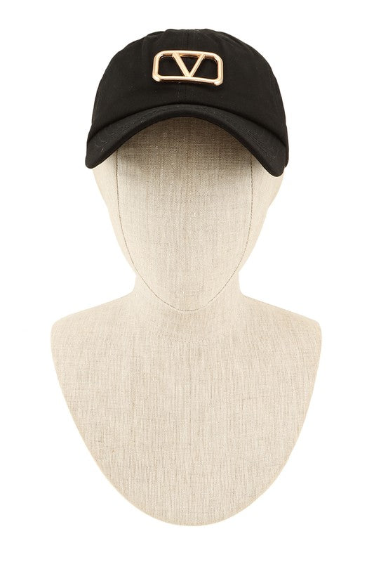 V Buckle Baseball CAP