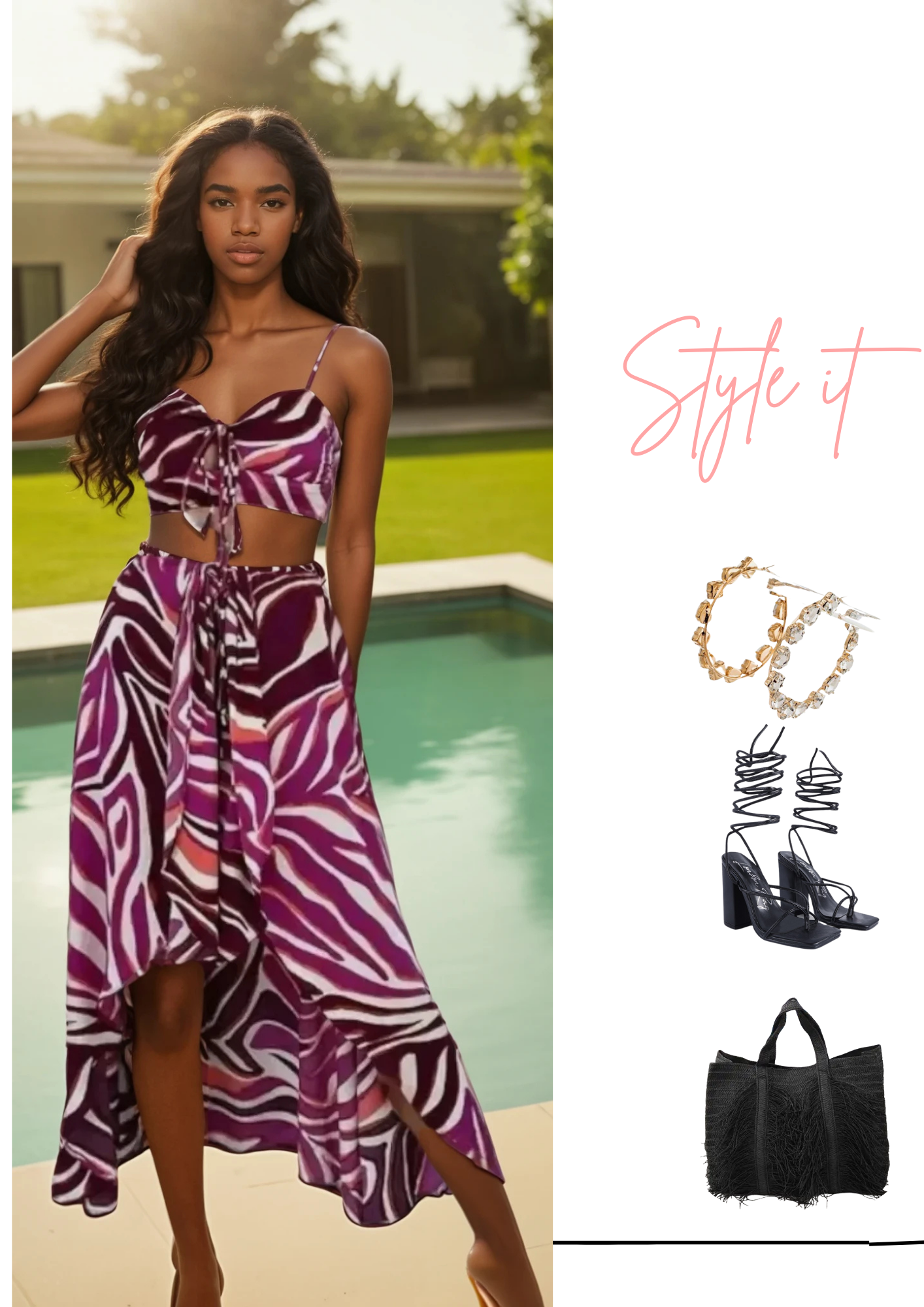 Vibrant Sasha Two Piece Set