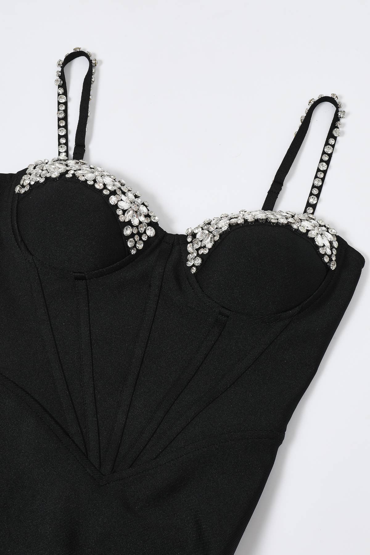 Moonlight Embellished Corset Midi Dress byRivir