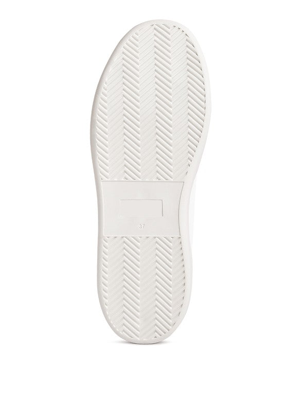 FREEDOM Embroidery Detail Sneakers