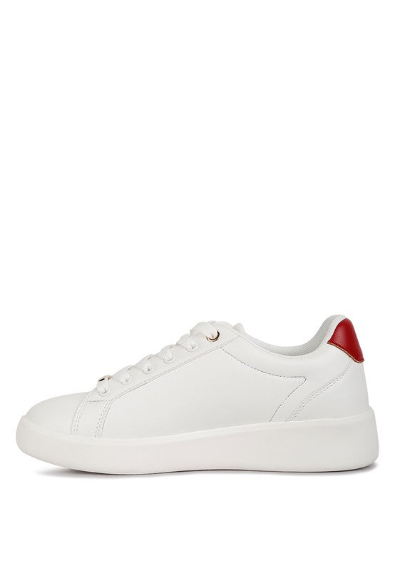 FREEDOM Embroidery Detail Sneakers