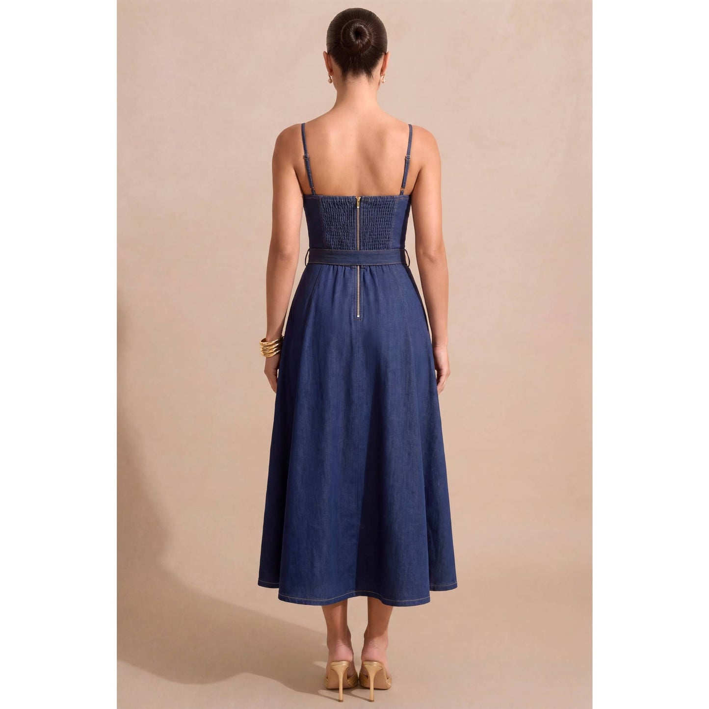 Samaria Denim Sundress
