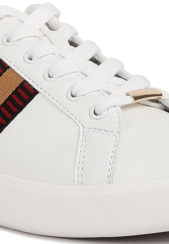 FREEDOM Embroidery Detail Sneakers