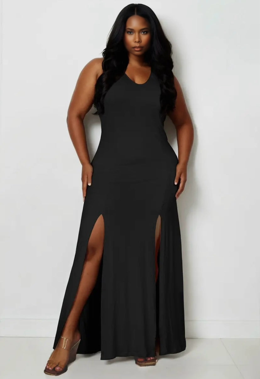 Phyllis Plunging V Neck