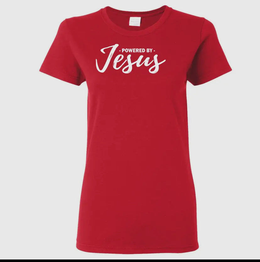 PWR BY JESUS T SHIRT