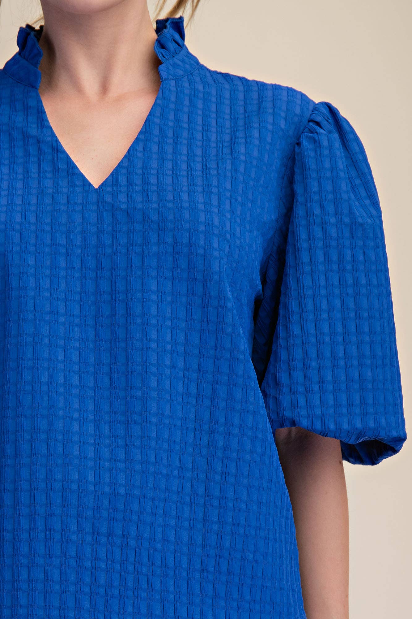 Glam Royal Top