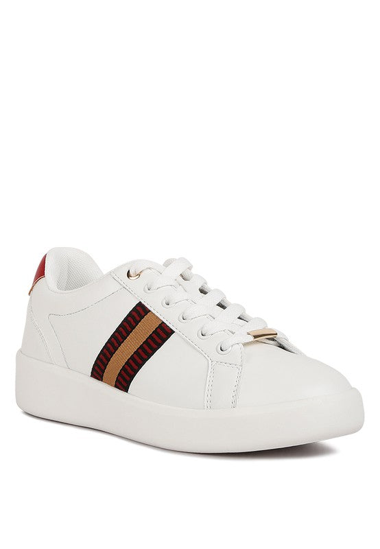 FREEDOM Embroidery Detail Sneakers