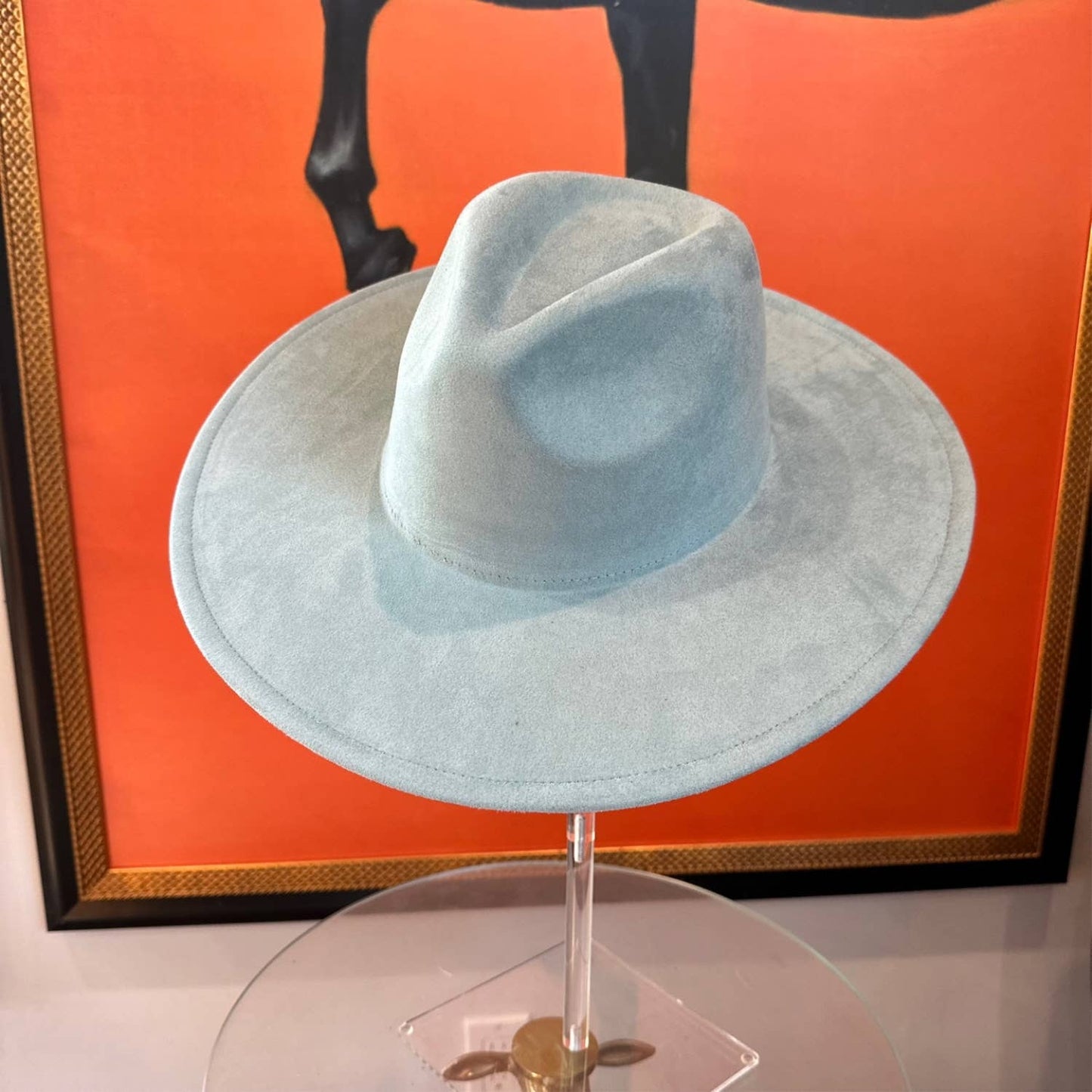 Classic Wide Brim Suede Premium Hat