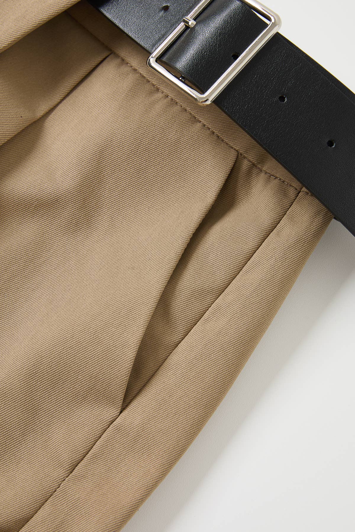Axelle Asymmetrical Pleated Pants by Rivir
