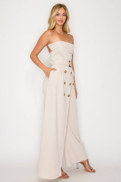 Effortless Strapless Jumpsuit