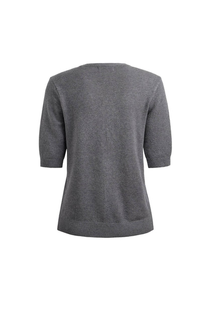 Rhinestone Sweater Top