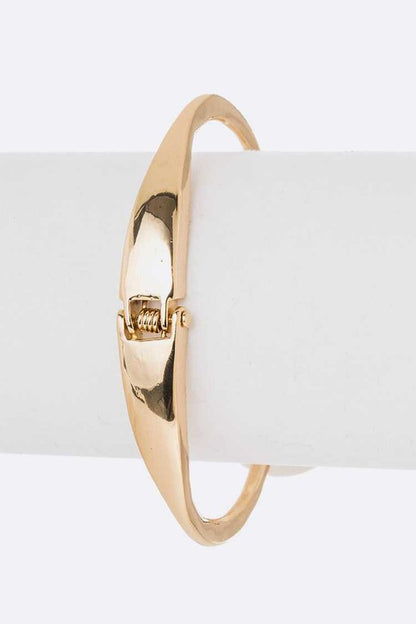 Oversize Beads Iconic Hinged Bangle