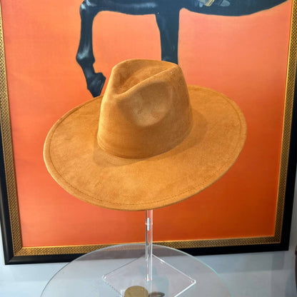 Classic Wide Brim Suede Premium  Hat