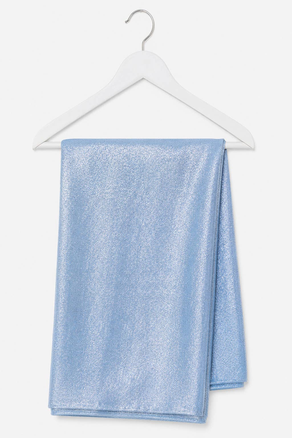 Metallic Shawl Wrap – Sparkle Fringe Oblong Evening