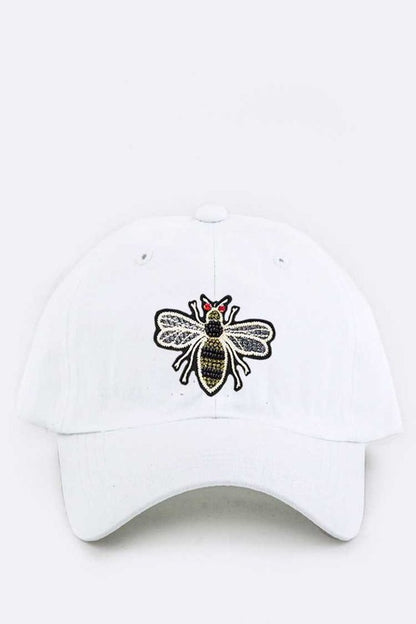 Bee Patch Cotton Washed Cap