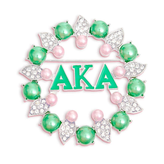 AKA Pearl Brooch