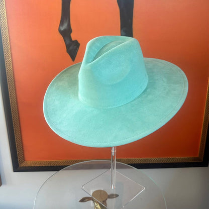 Classic Wide Brim Suede Premium  Hat