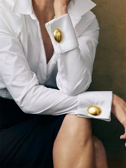 French Long Sleeves  Blouses