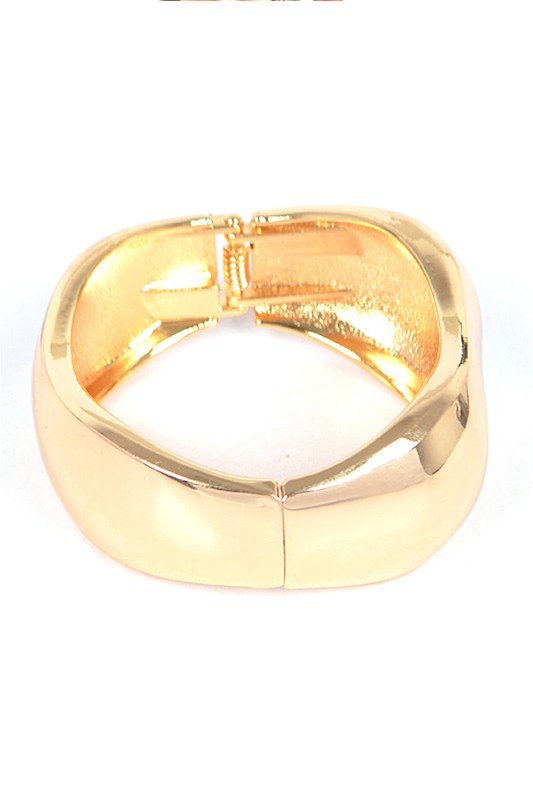 Polish Chunky Hinged Bangle