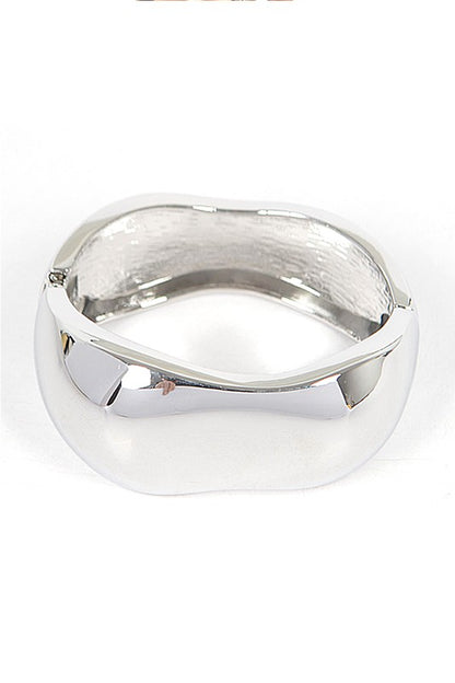 Polish Chunky Hinged Bangle