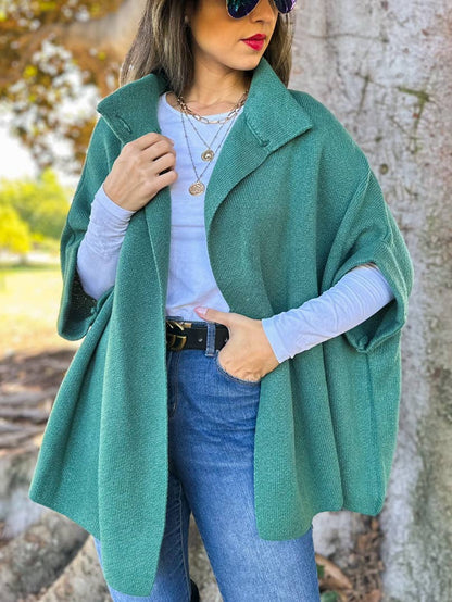 Lovers Only Knitted Cardigan with Neck Button