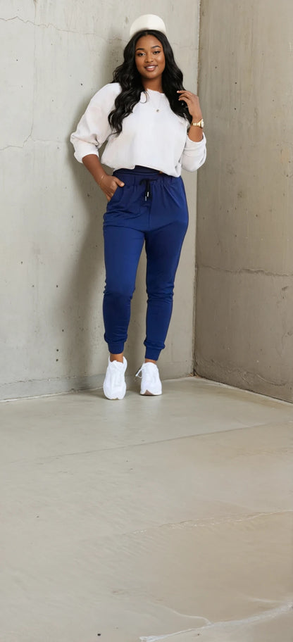 The Nora Navy Lounger Leggings