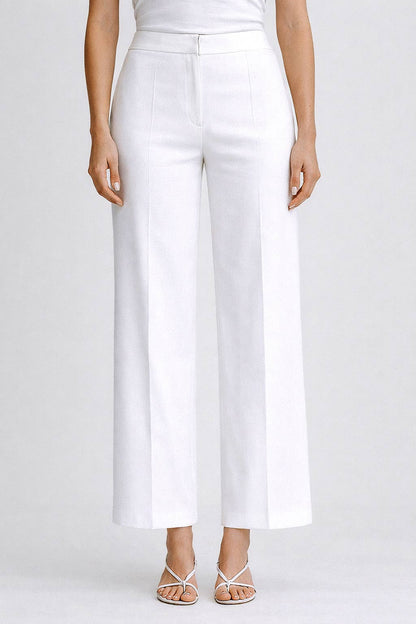 Relaxed Wide-Leg Trousers