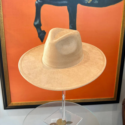 Classic Wide Brim Suede Premium  Hat