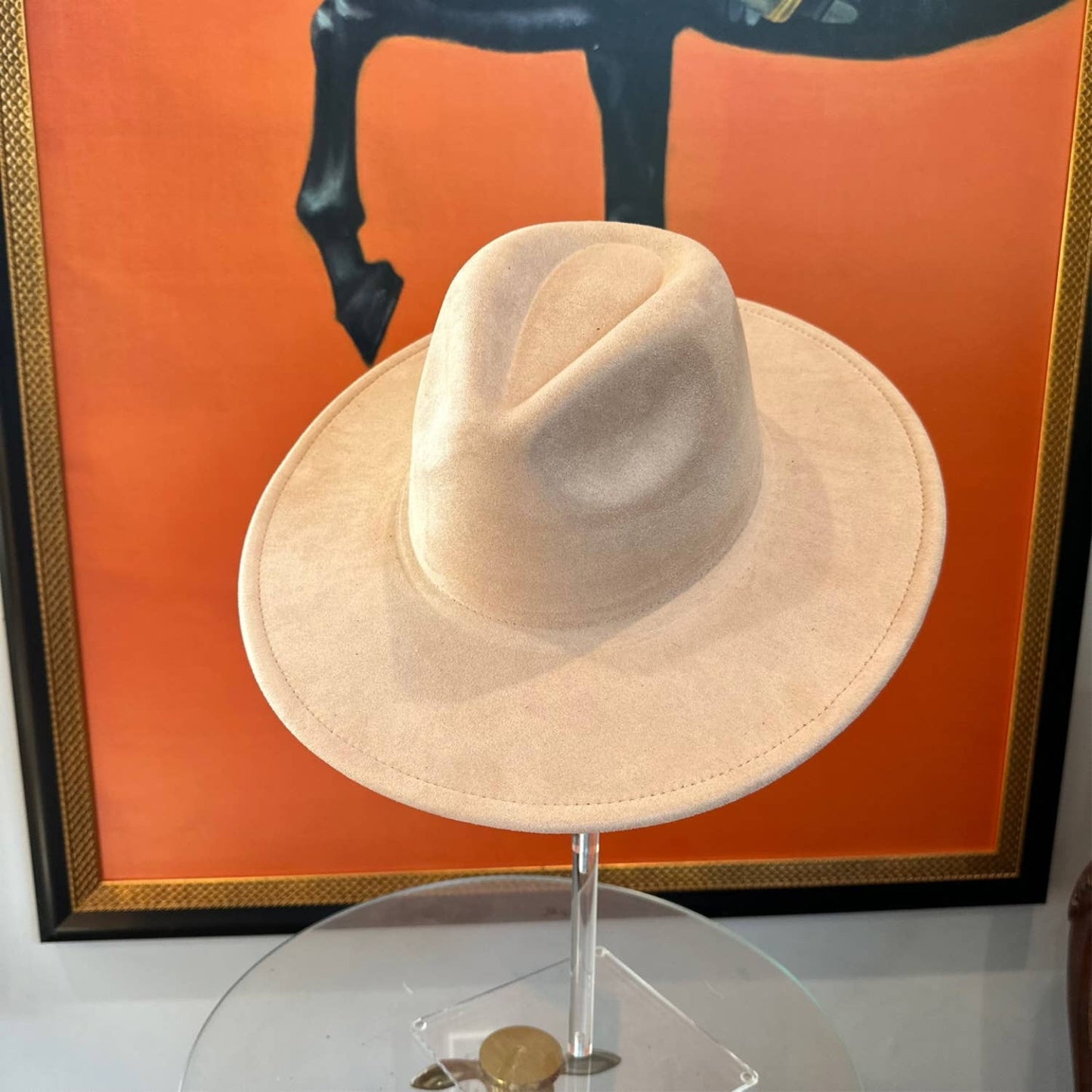 Classic Wide Brim Suede Premium  Hat