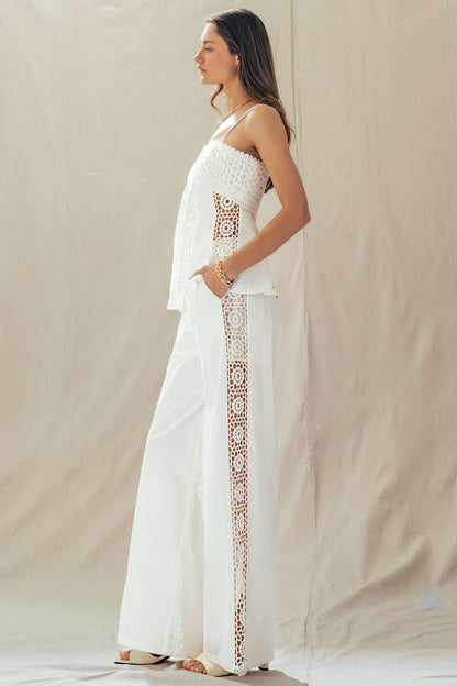Eyelet Lace Top