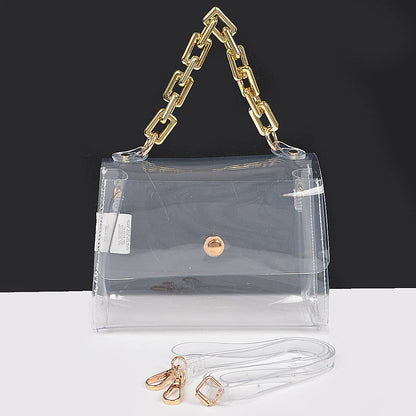 Event Ready Transparent Glam Purse