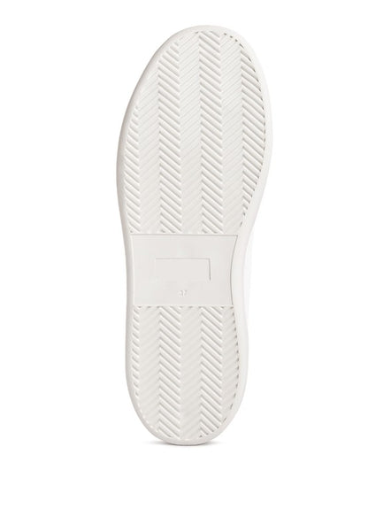 FREEDOM Embroidery Detail Sneakers