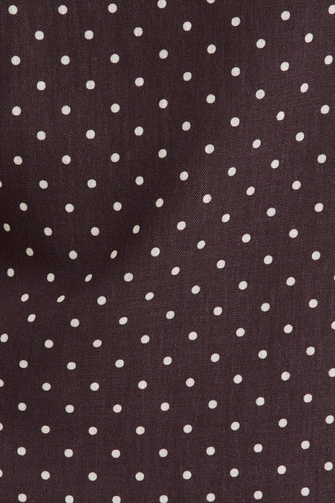 SWEETHEART NECK STRAP DOT MAXI DRESS