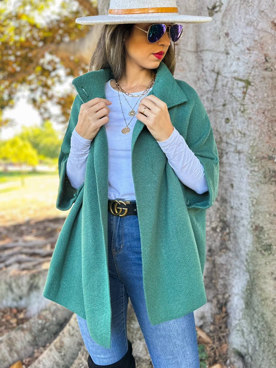 Lovers Only Knitted Cardigan with Neck Button