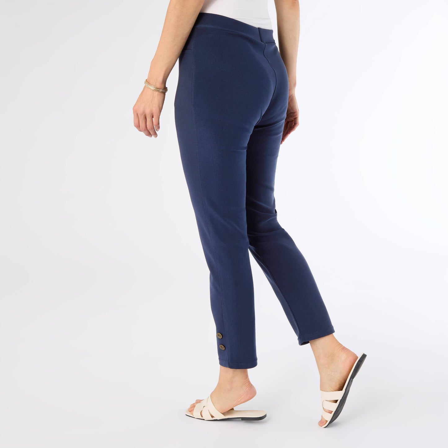 Georgie Ankle with Button Detail