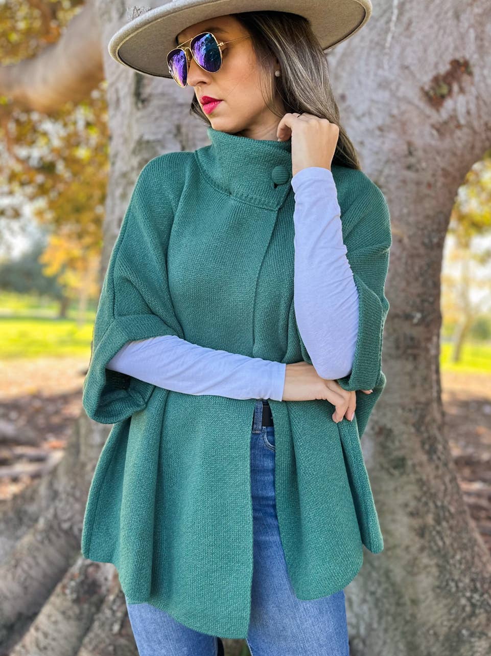 Lovers Only Knitted Cardigan with Neck Button