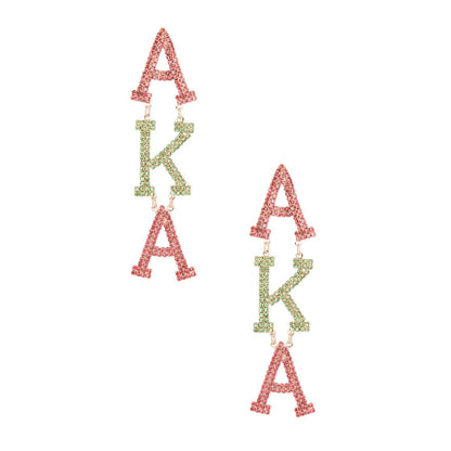 AKA Dangle Bling Earrings