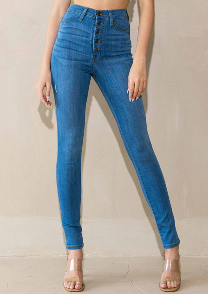 Zero Skinny Jeans by Vibrant Muse