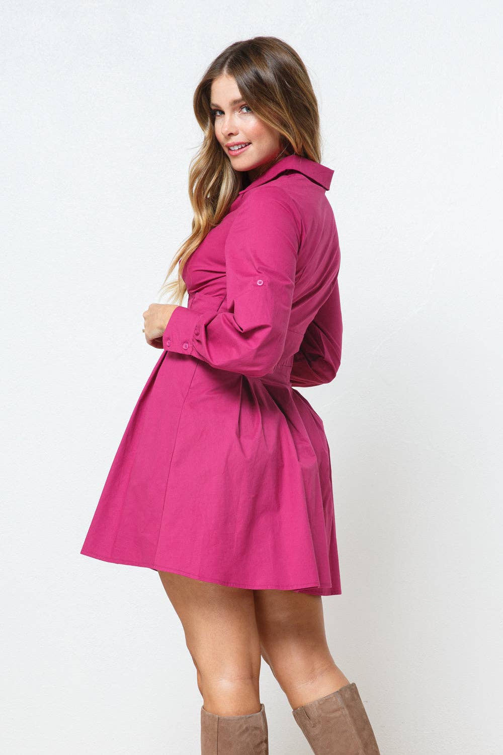 Chasity Corset waist Skater Dress