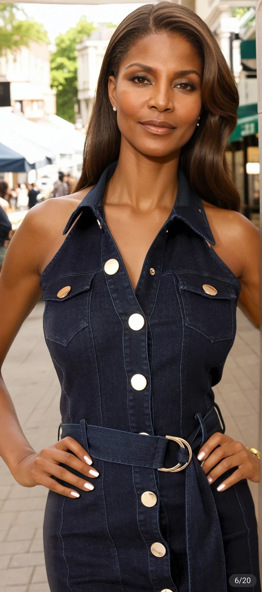 Nina Denim Dress