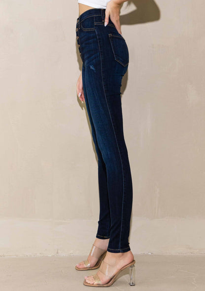 Zero Skinny Jeans by Vibrant Muse