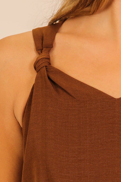 Flowy Cropped Tank Top