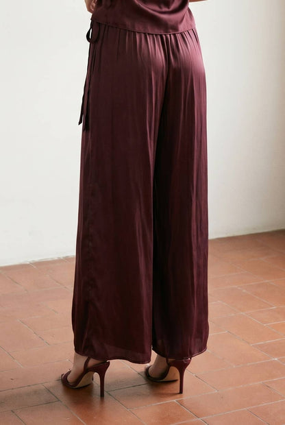Jasmine Wrap Trousers with Tie by Edit By Nine
