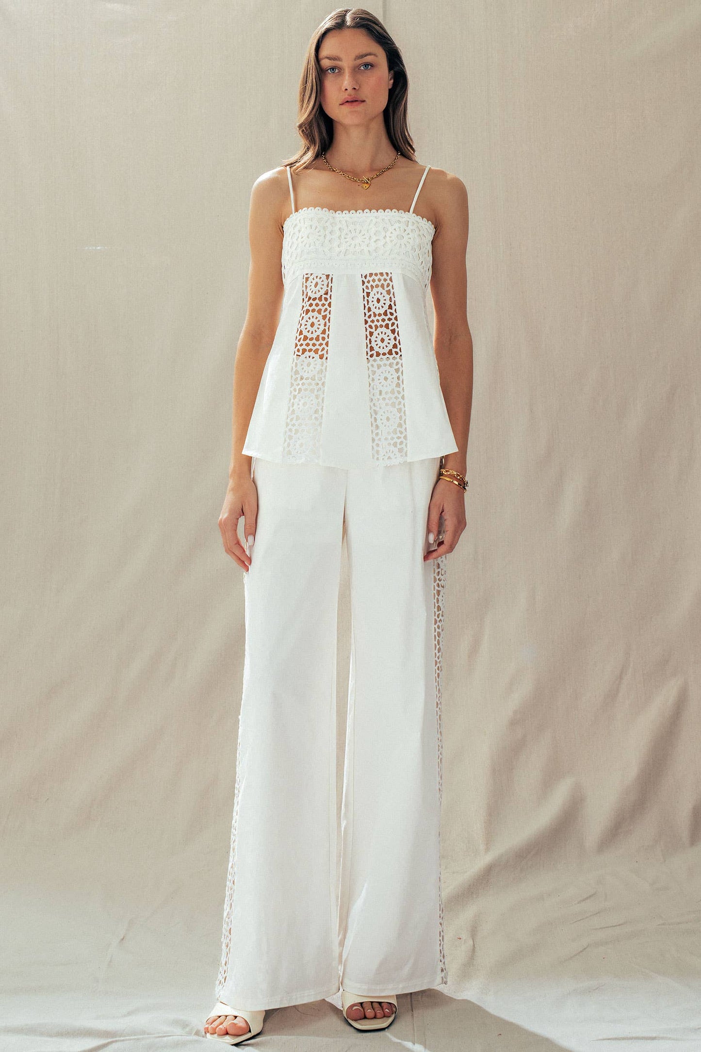 Eyelet Lace Top