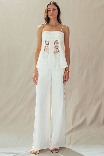 Eyelet Lace Top