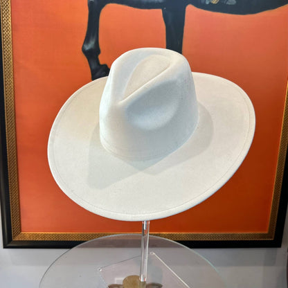 Classic Wide Brim Suede Premium  Hat